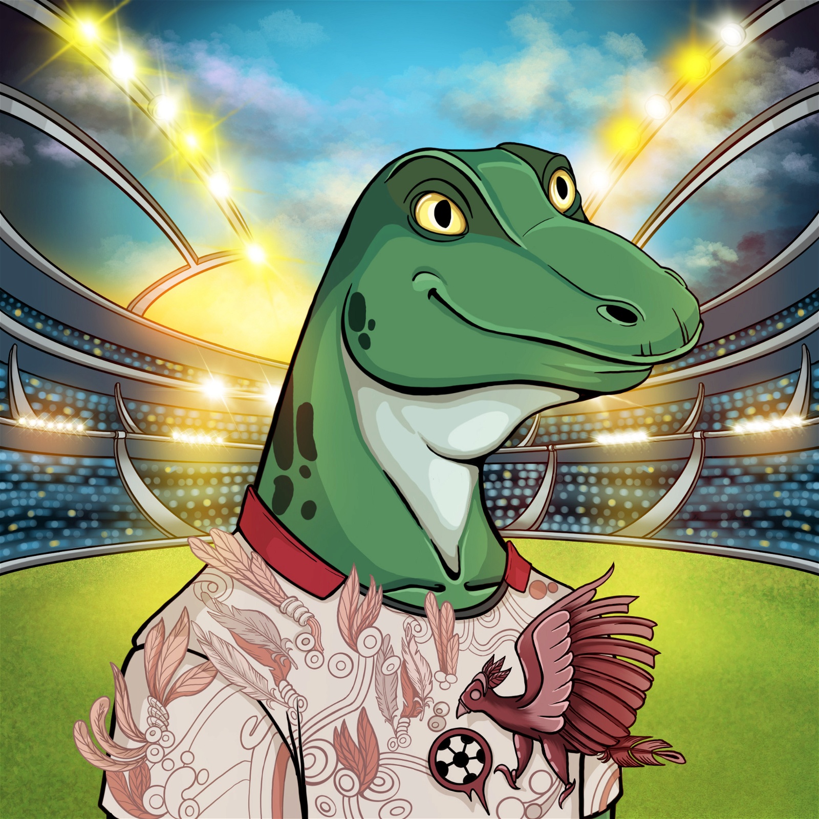 World Cup Goanna 0908