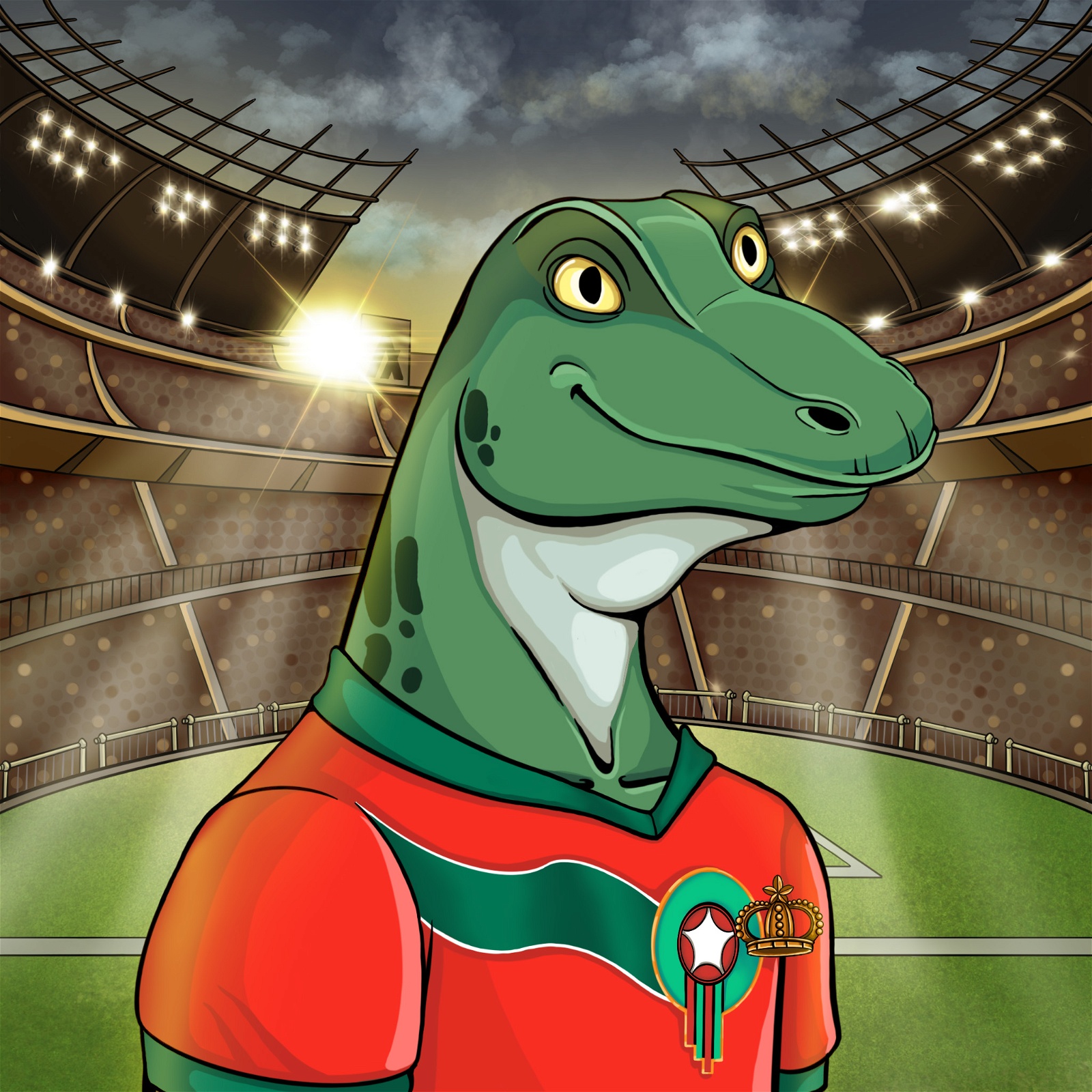 World Cup Goanna 0982