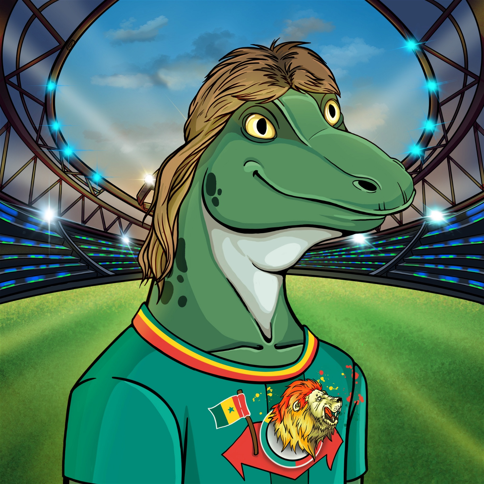 World Cup Goanna 1263