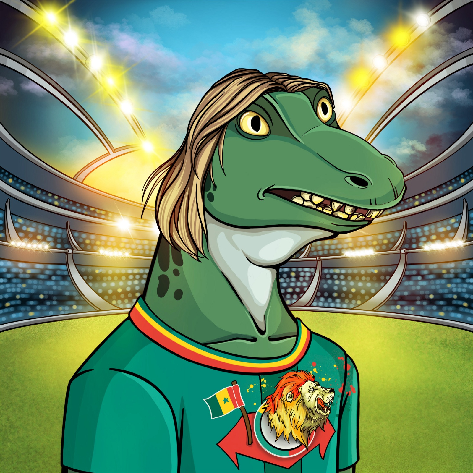 World Cup Goanna 1274
