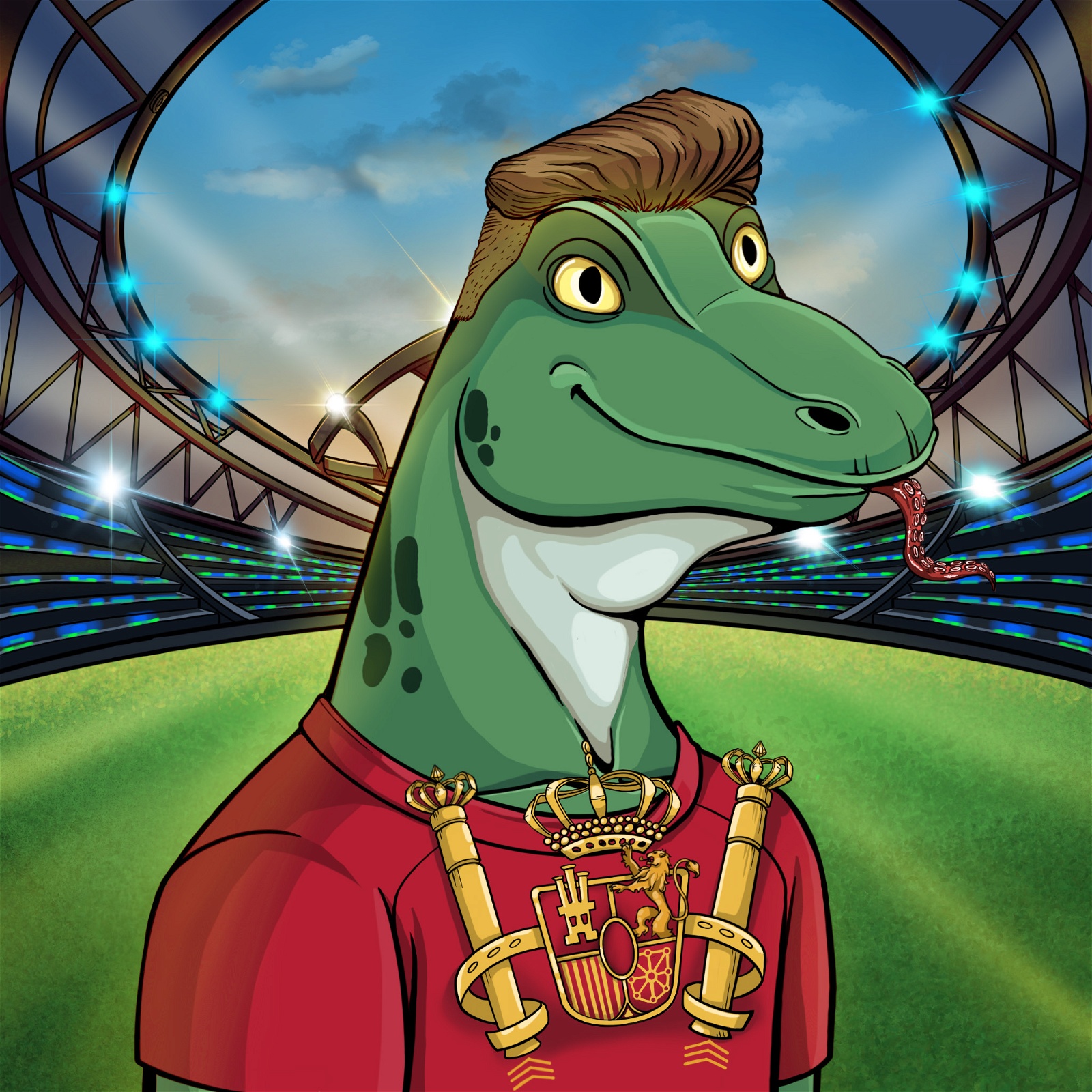 World Cup Goanna 1391