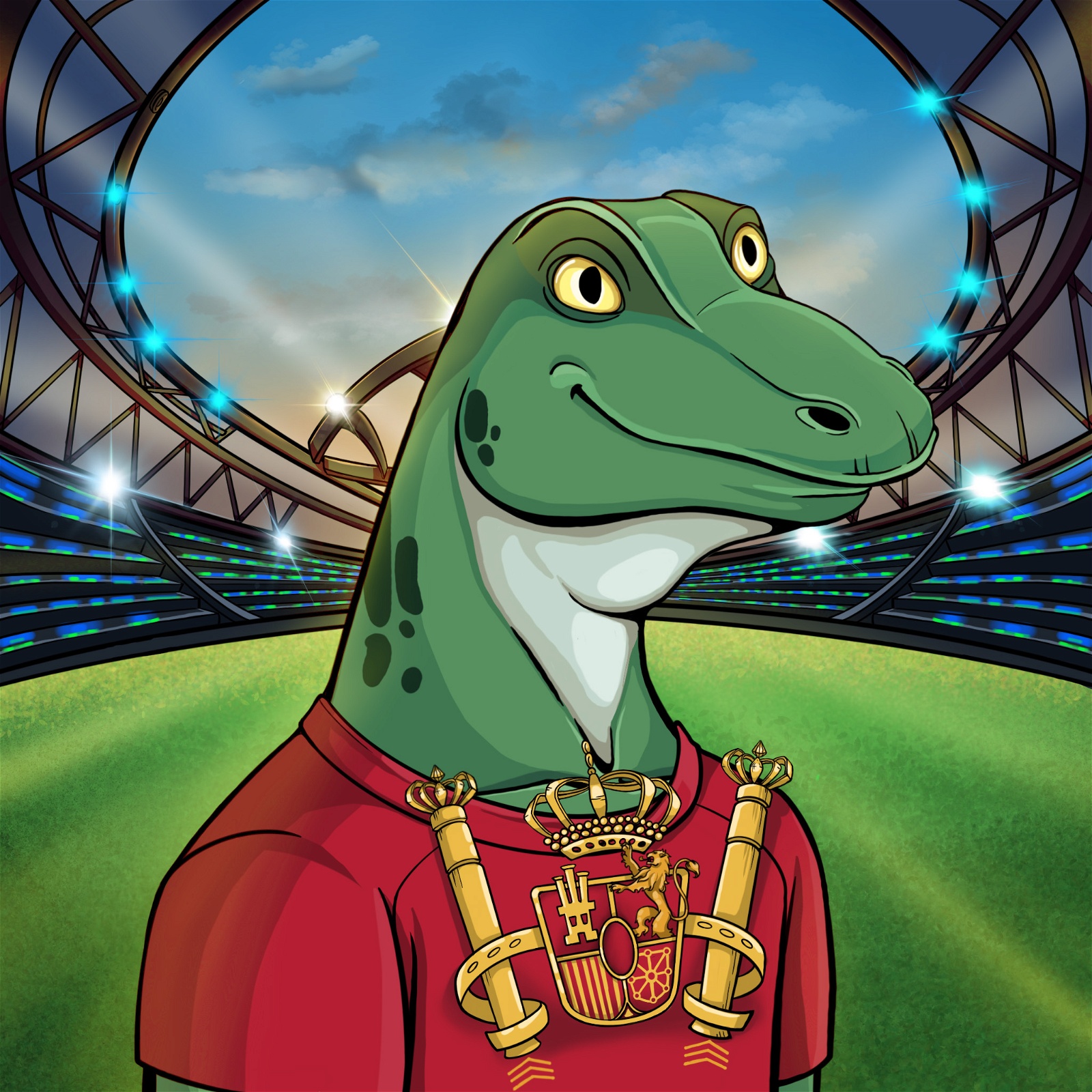 World Cup Goanna 1392