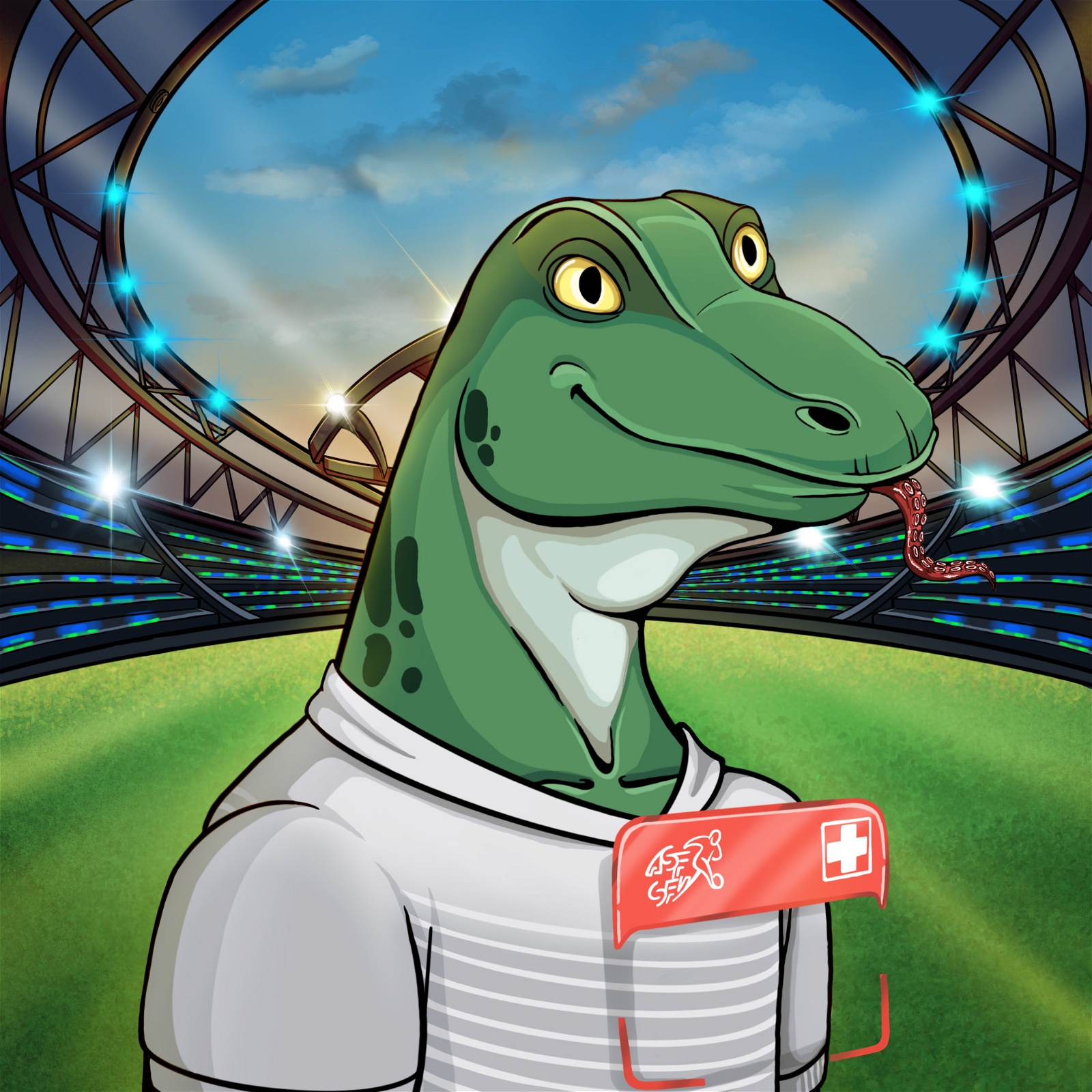 World Cup Goanna 1416