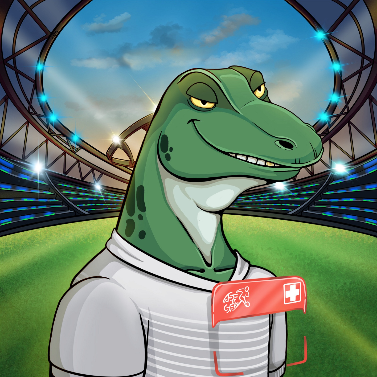 World Cup Goanna 1417