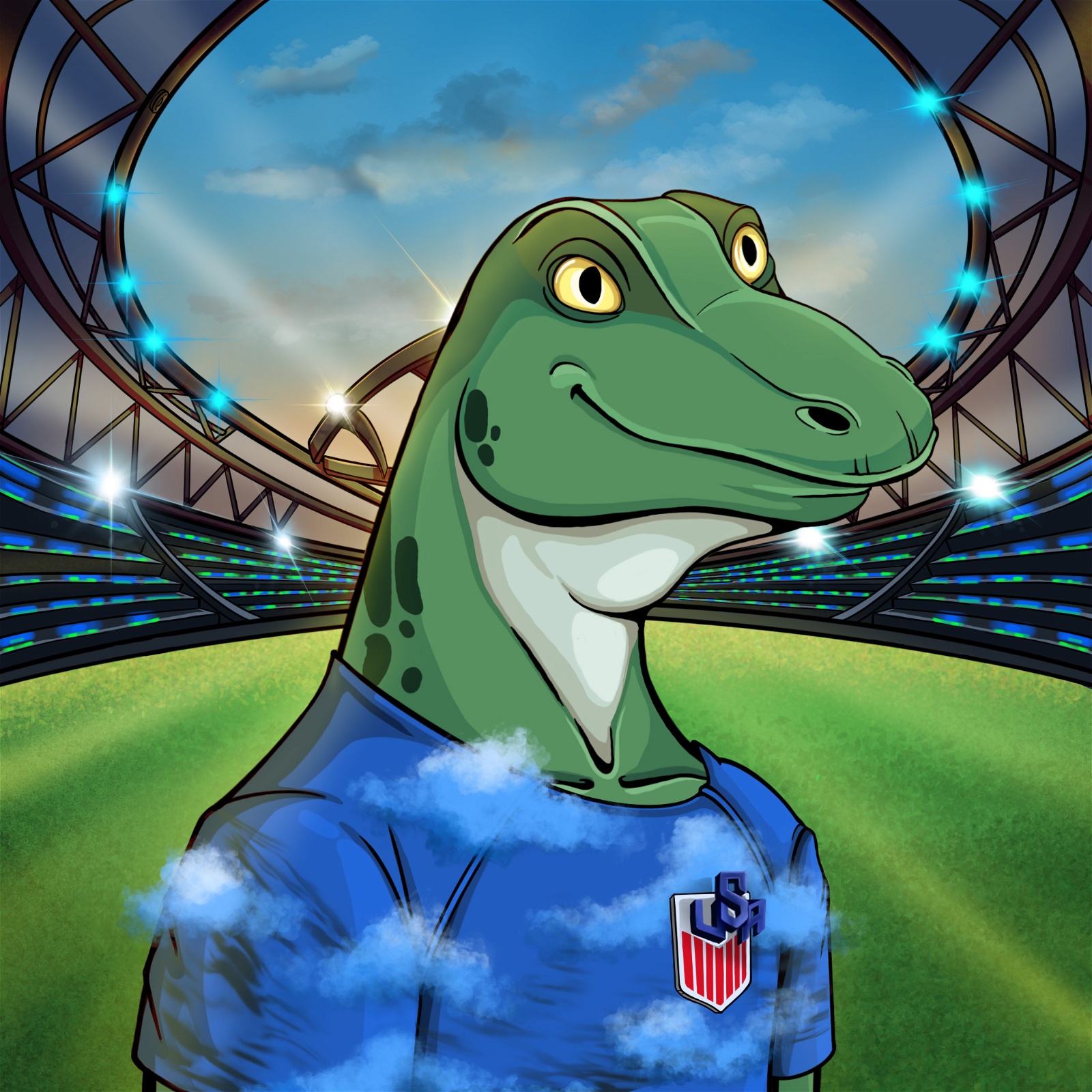 World Cup Goanna 1573