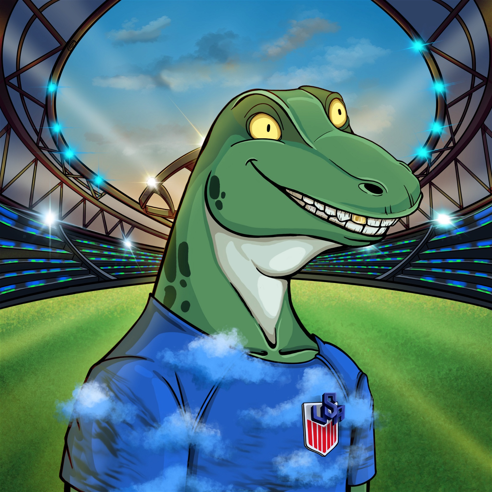 World Cup Goanna 1574