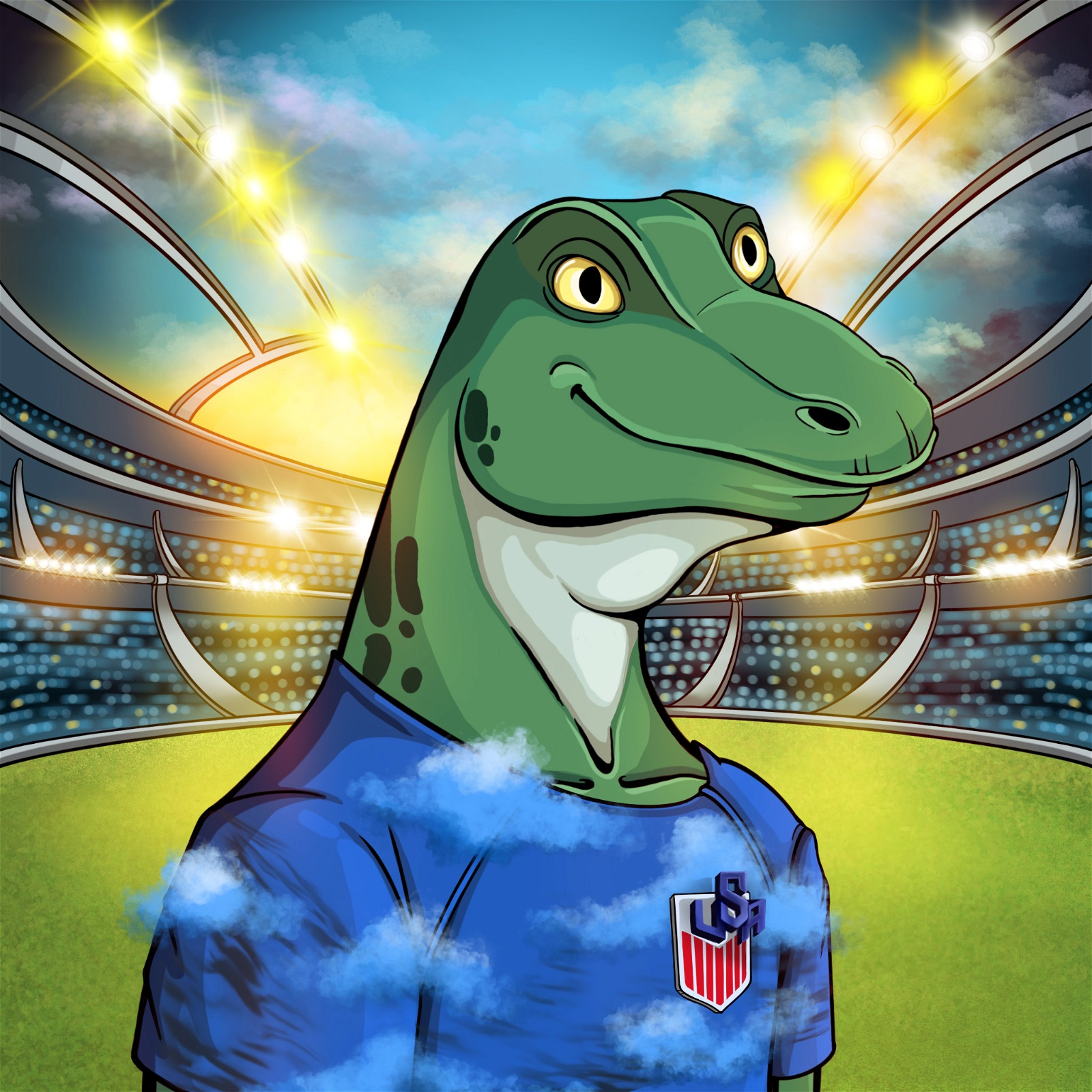 World Cup Goanna 1585