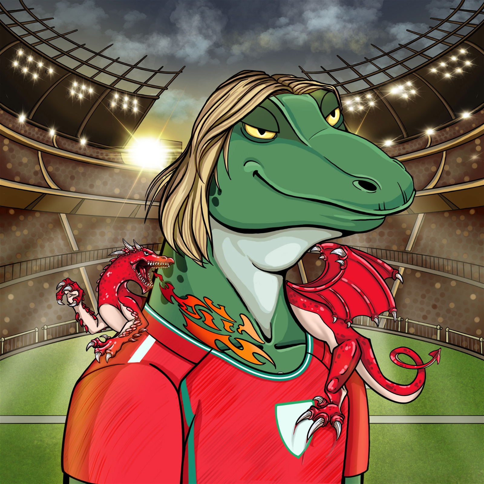 World Cup Goanna 1658
