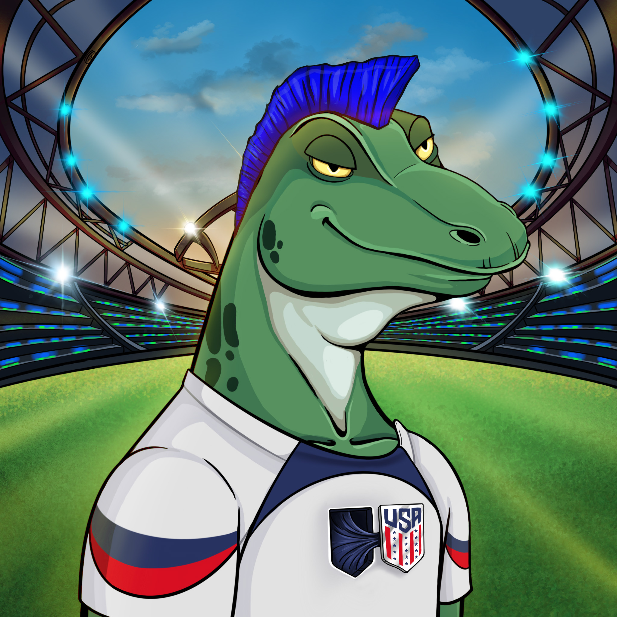 World Cup Goanna 1601