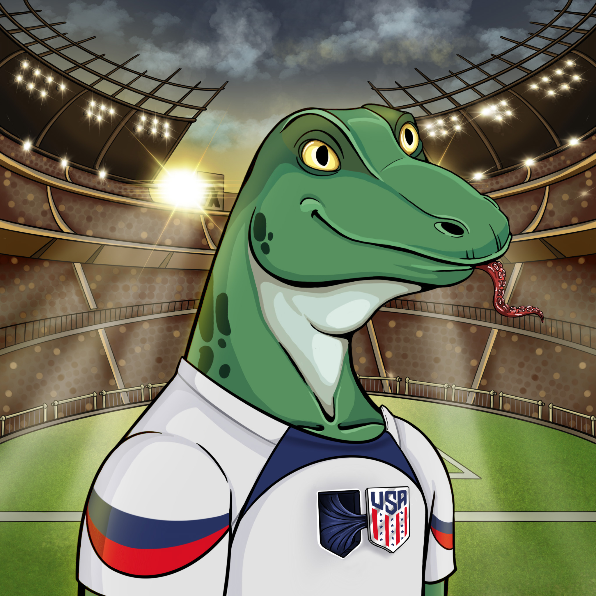 World Cup Goanna 1604