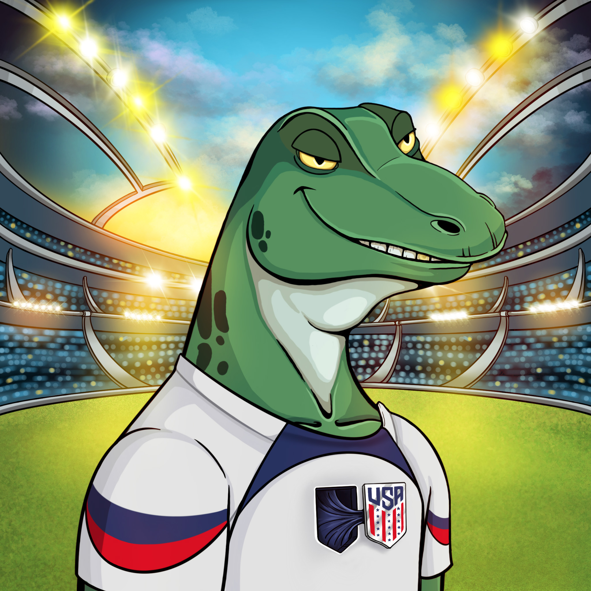 World Cup Goanna 1609