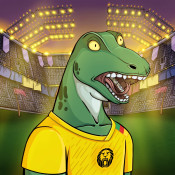 World Cup Goanna 0209