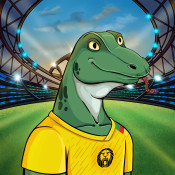 World Cup Goanna 0223