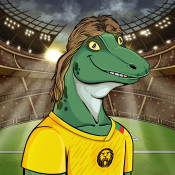 World Cup Goanna 0226