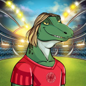World Cup Goanna 0466