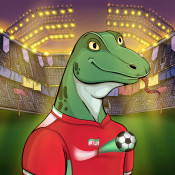 World Cup Goanna 0733