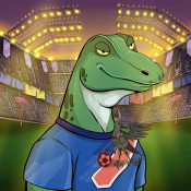 World Cup Goanna 0812