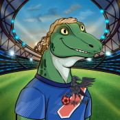 World Cup Goanna 0822