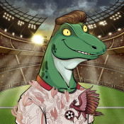 World Cup Goanna 0905