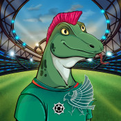 World Cup Goanna 0922