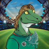 World Cup Goanna 0925