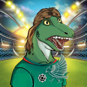 World Cup Goanna 0934