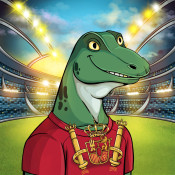 World Cup Goanna 1404