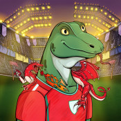 World Cup Goanna 1640