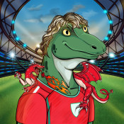 World Cup Goanna 1654