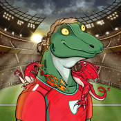 World Cup Goanna 1655