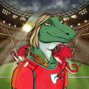 World Cup Goanna 1658